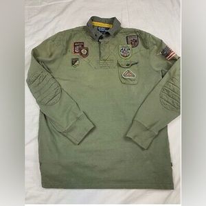 Ralph Lauren Mountain Expedition Patch Rugby  RL Sportsman USA
